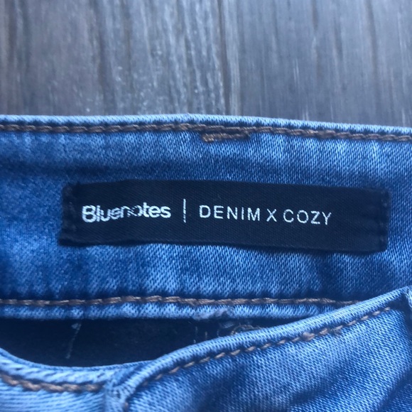 Women’s Bluenotes Lined High Rise Jeggings Sz 25 - Picture 3 of 5